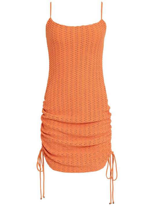 Draped Mini Dress