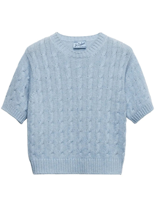 Cable-Knit Cashmere Sweater
