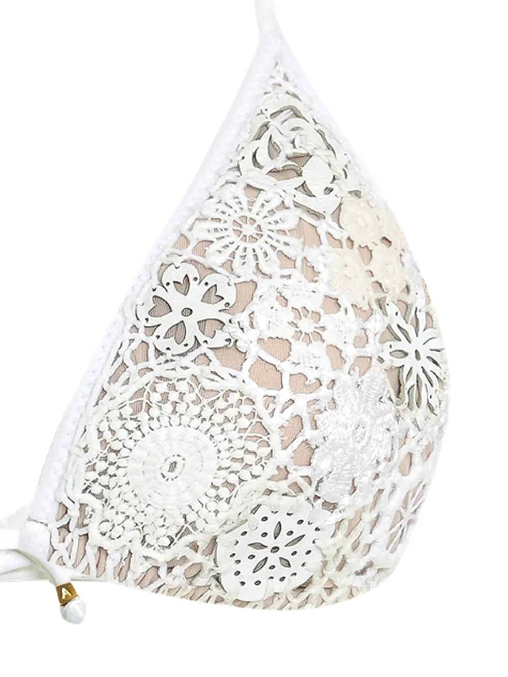 Floral Embroidered Bikini