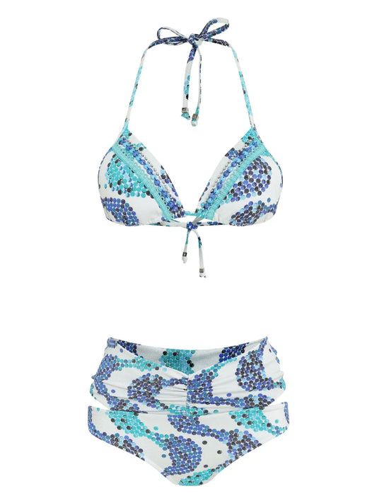 Cut-Out Bikini Set