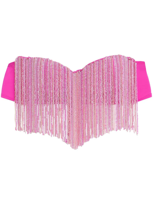 Strapless Cropped Top