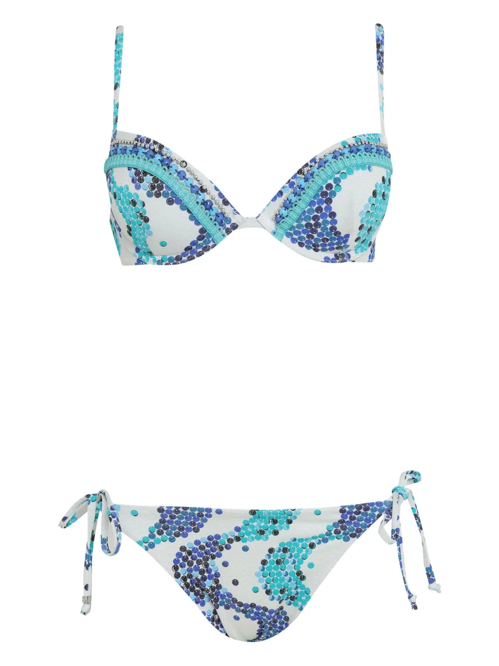 Graphic-Patterned Bikini