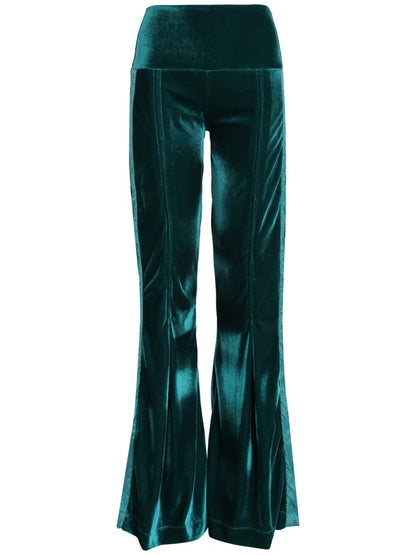 Velvet Flared Trousers