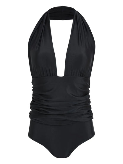 Draped Swimsuit