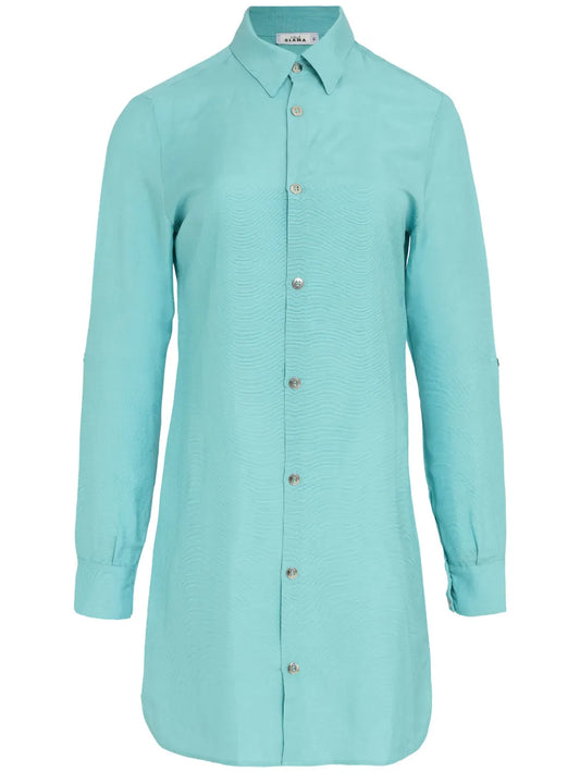 Long-Sleeve Shirt Dress