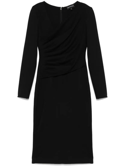 Pleated Mini Dress