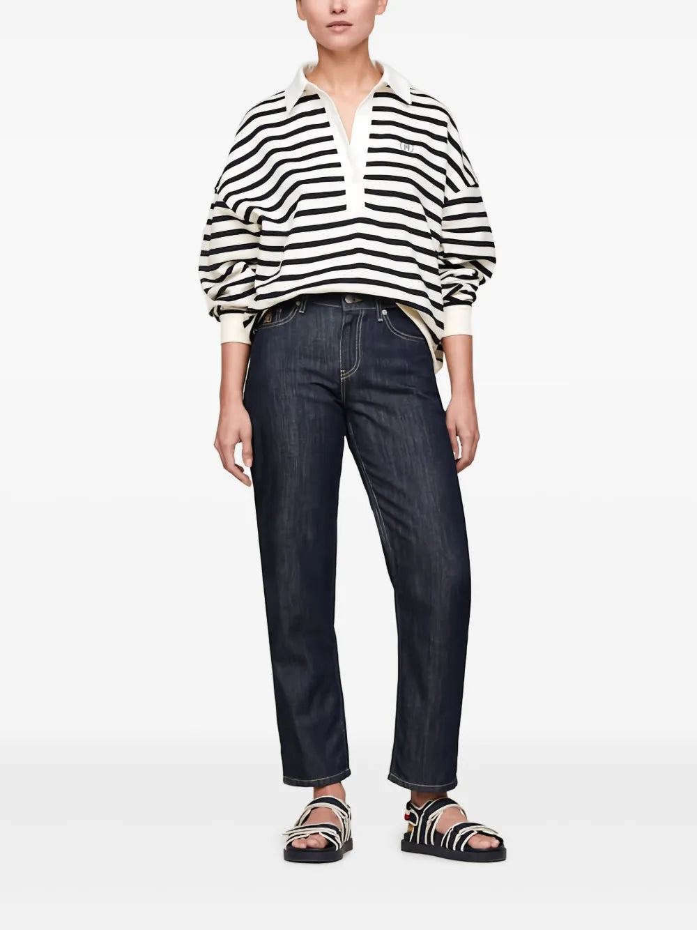 Breton Polo Top