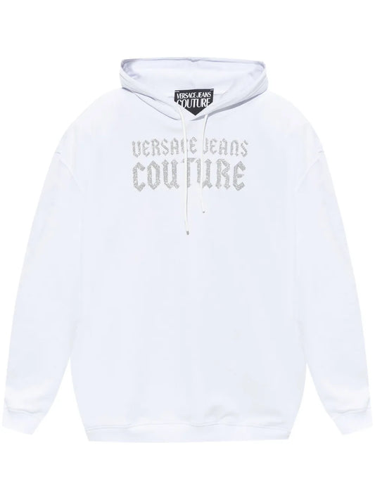 Glittered-Logo Hoodie
