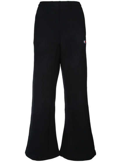 Wide-Leg Track Pants