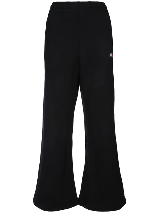 Wide-Leg Track Pants