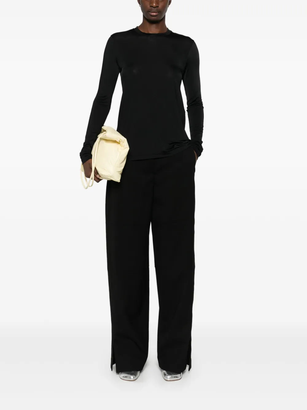 Virgin-Wool Trousers