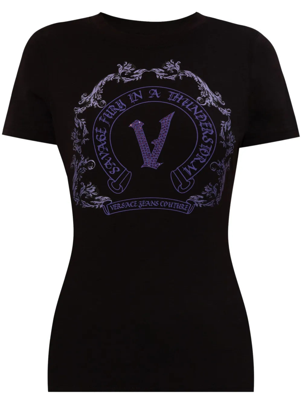 Baroque-Print T-Shirt
