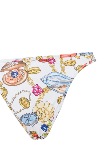 Shell Print Bikini Bottom