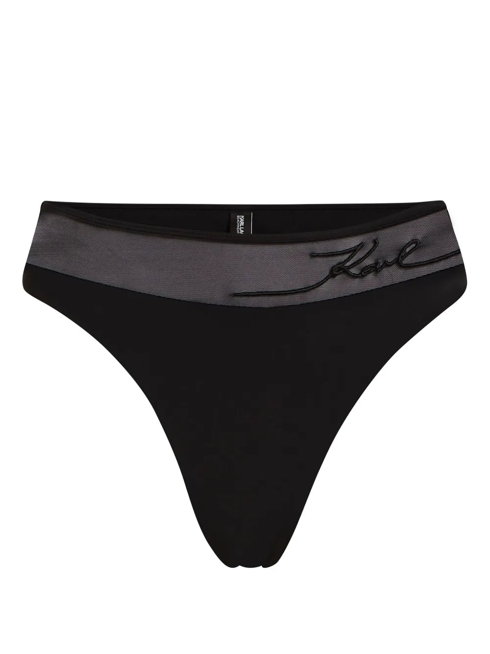 Logo-Embroidered Bikini Bottoms