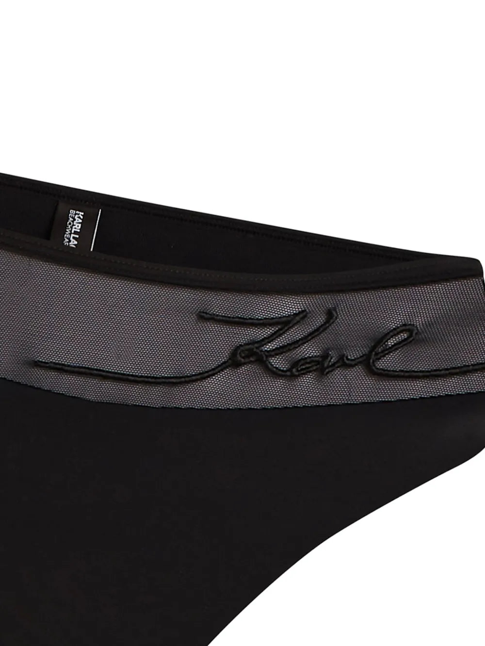 Logo-Embroidered Bikini Bottoms