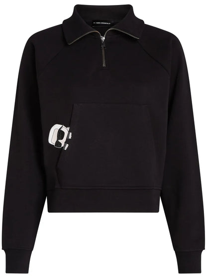 Ikon Peak-A-Boo Half-Zip Sweatshirt