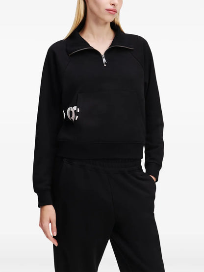 Ikon Peak-A-Boo Half-Zip Sweatshirt