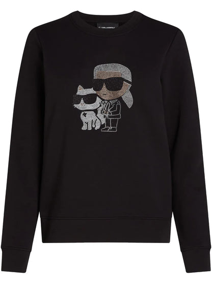 Ikon Choupette Rhinestone Sweatshirt