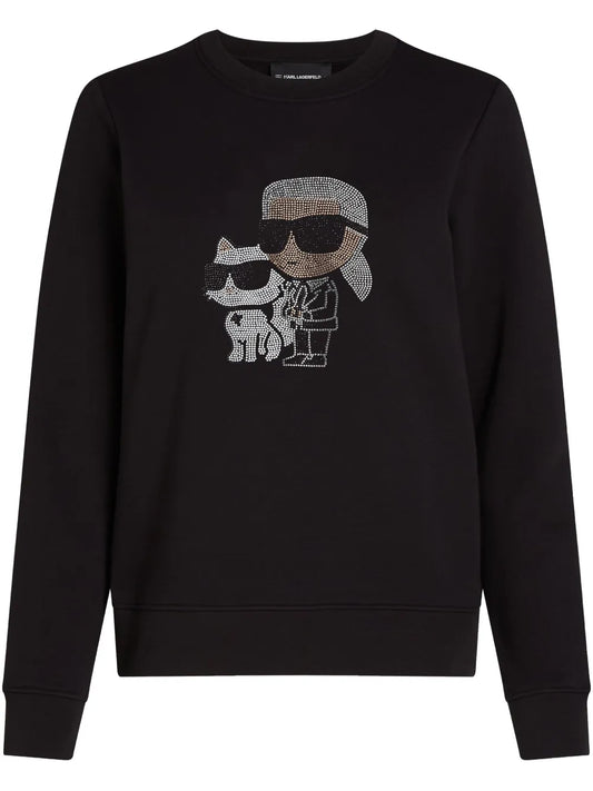 Ikon Choupette Rhinestone Sweatshirt