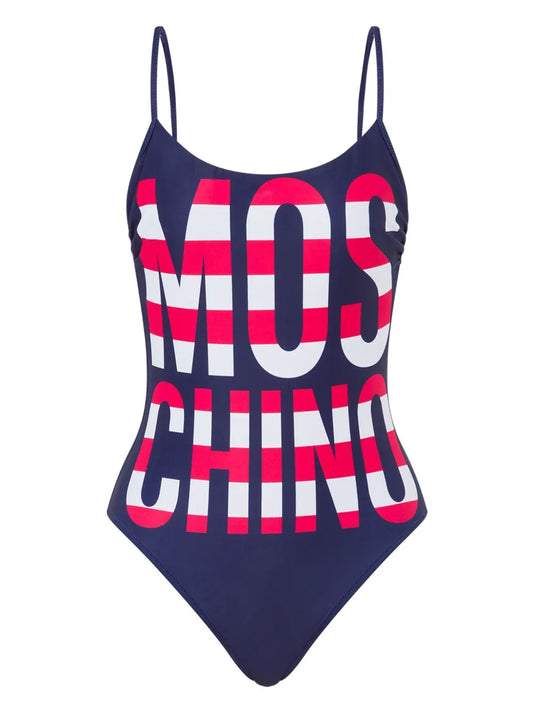 Logo-Print Swimsuit