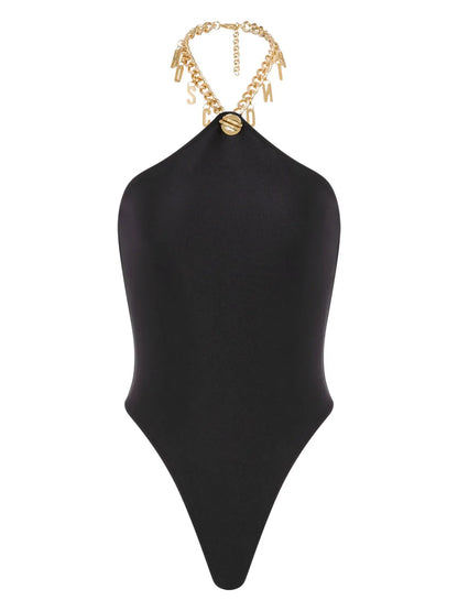 Logo Chain Swimsuit