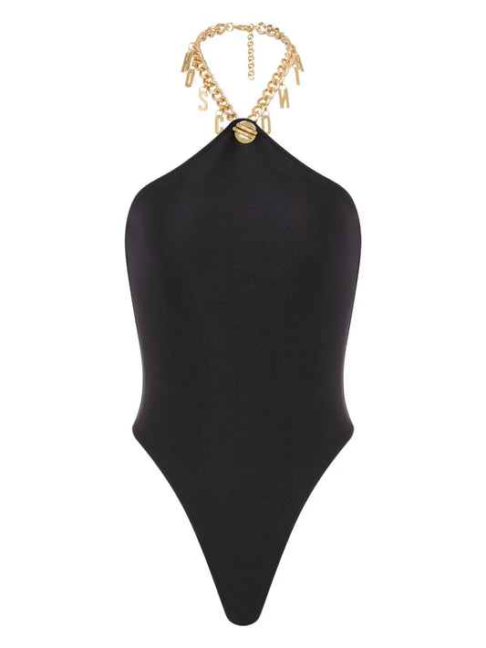 Logo Chain Swimsuit