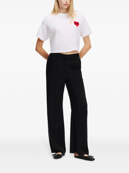 K/Heart Cotton T-Shirt