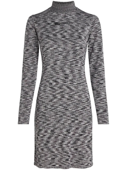 Long-Sleeved Knitted Dress