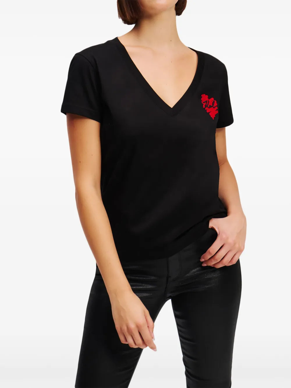 K/Heart Cotton T-Shirt