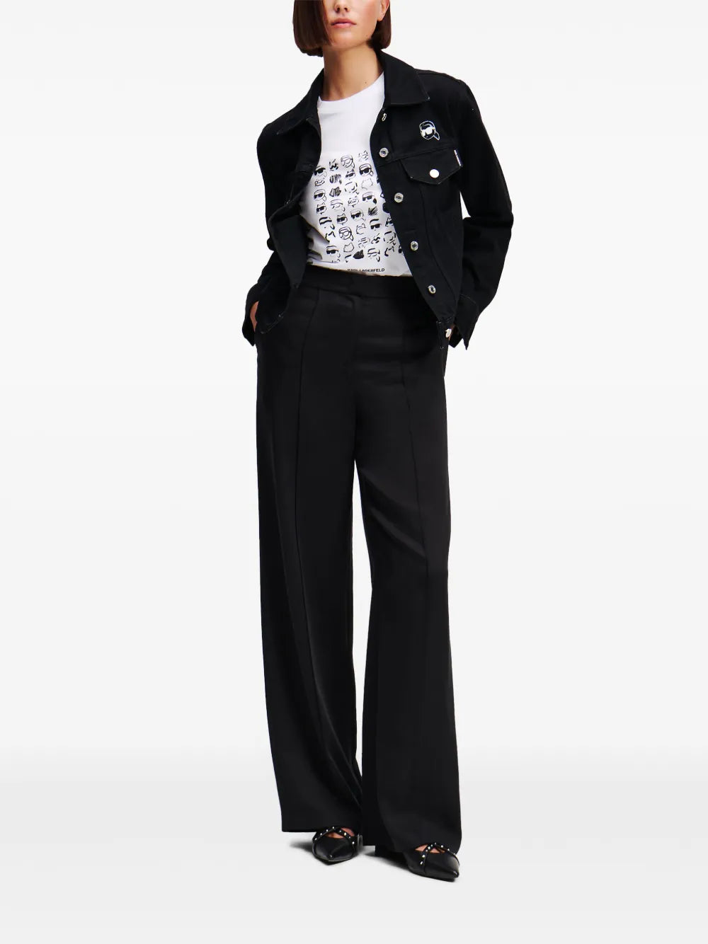 Straight-Leg Trousers