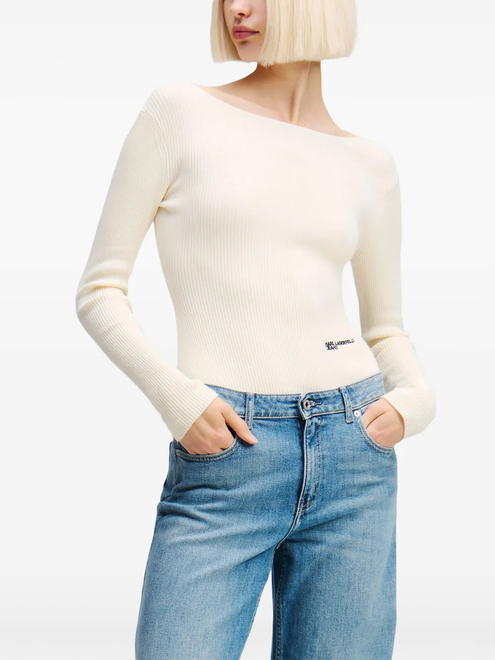 Logo-Plaque Bodysuit