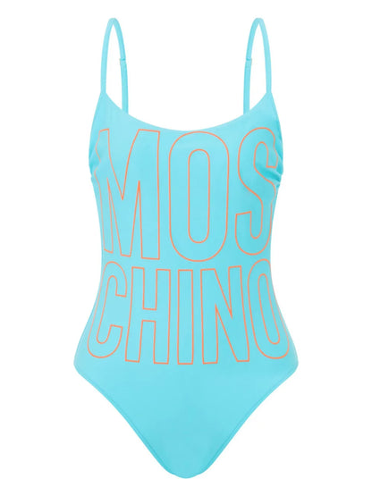 Logo-Print Swimsuit