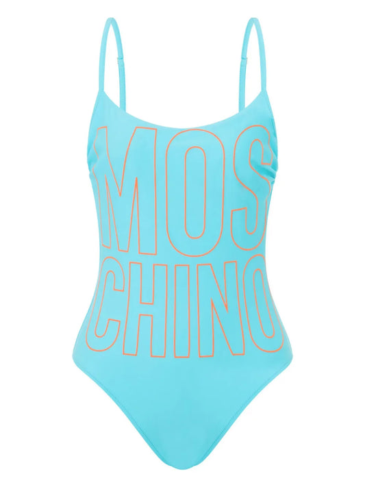 Logo-Print Swimsuit