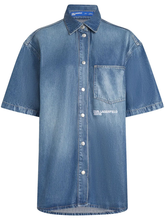 Logo-Embroidered Shirt