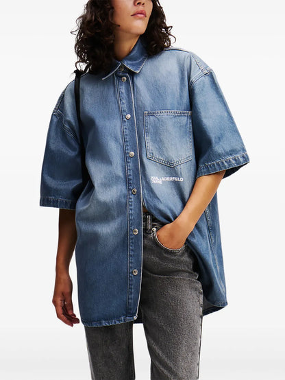 Logo-Embroidered Shirt