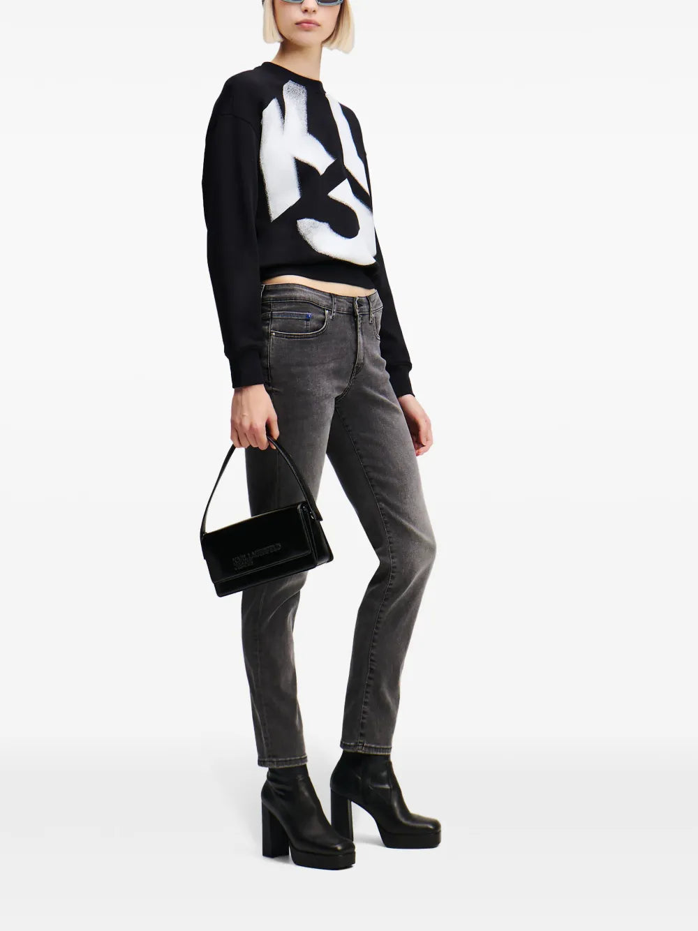 Monogram Bleached Sweatshirt