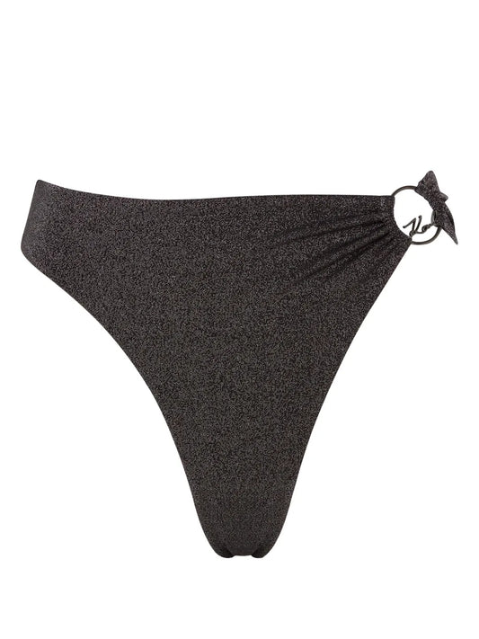 Ruched-Detailing Bikini Bottoms