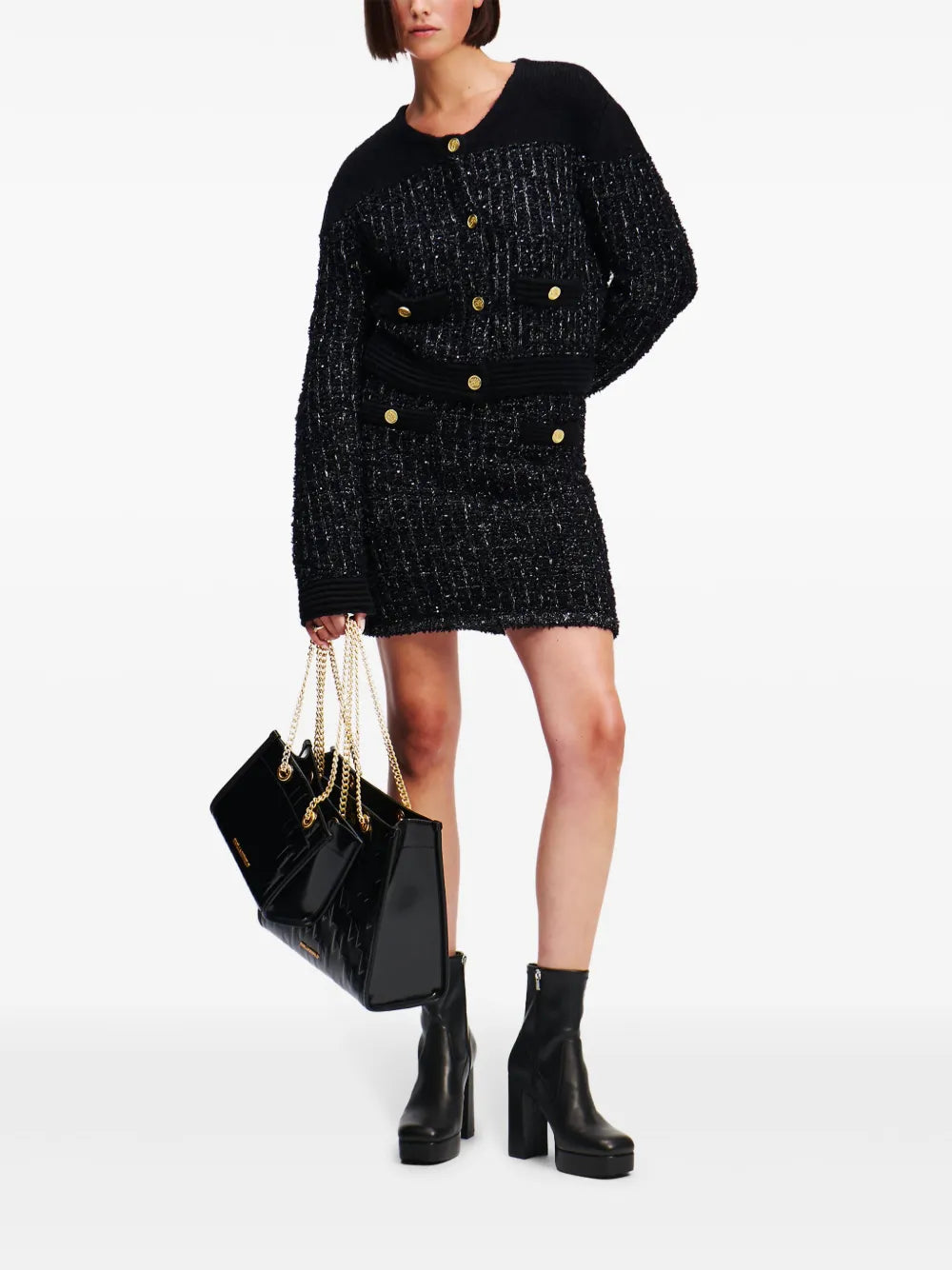 Essential Bouclé Mini Skirt