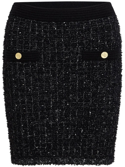 Essential Bouclé Mini Skirt