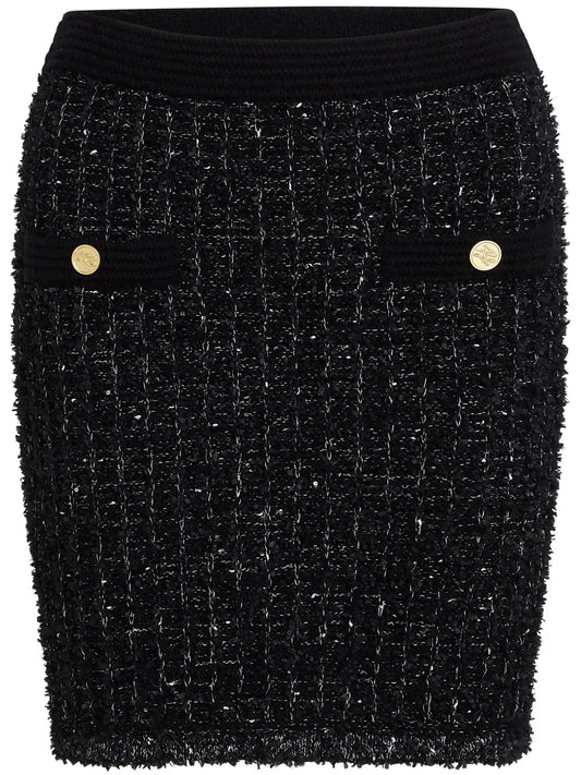 Essential Bouclé Mini Skirt