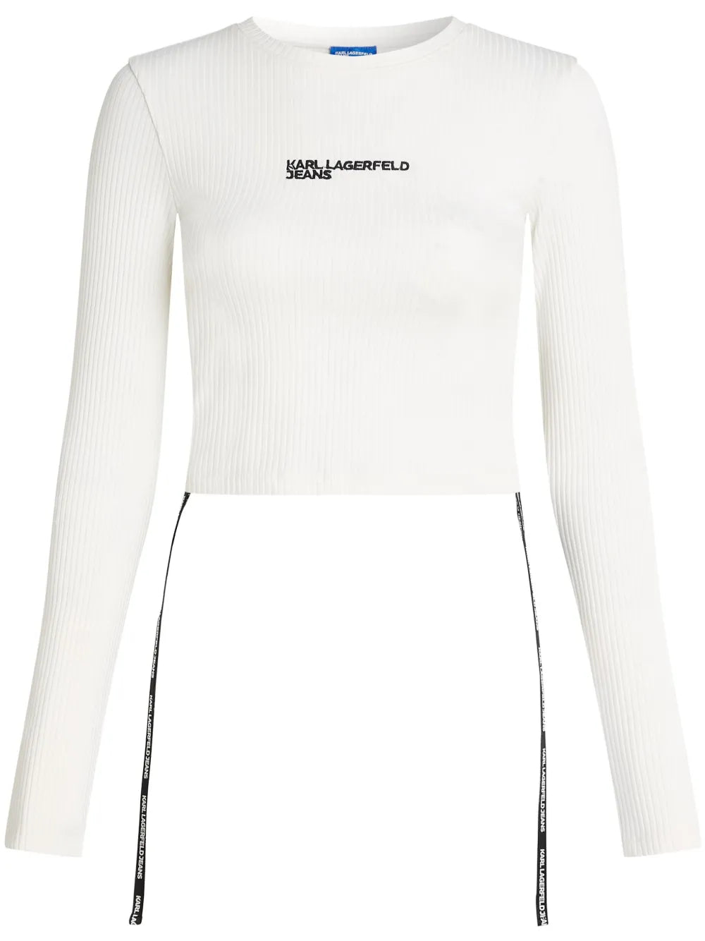 Long-Sleeved Ribbed T-Shirt