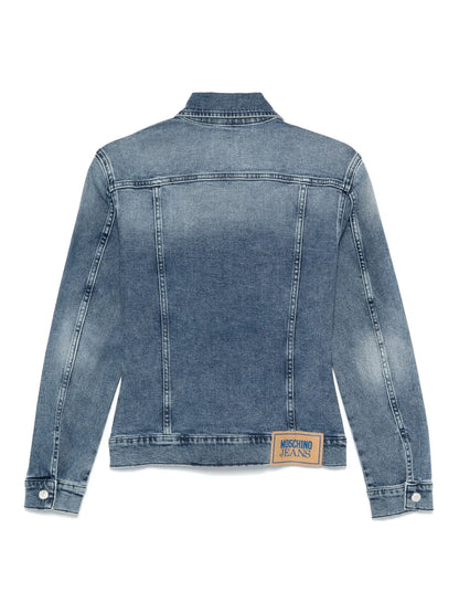 Logo-Patch Denim Jacket