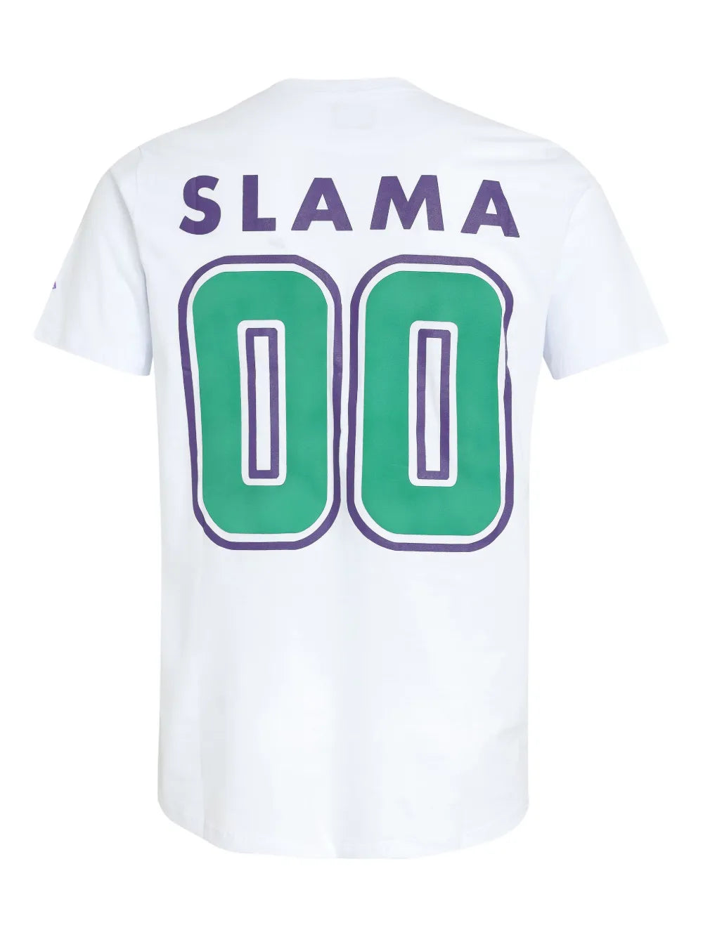 Slogan-Embroidered T-Shirt