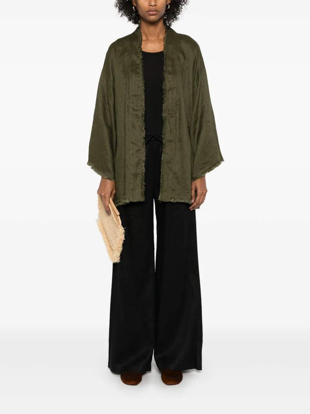 Linen Palazzo Pants