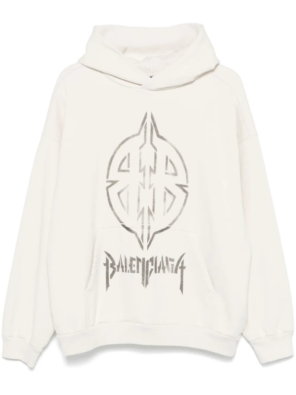 Metal Bb Stencil Hoodie