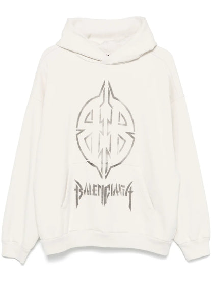 Metal Bb Stencil Hoodie