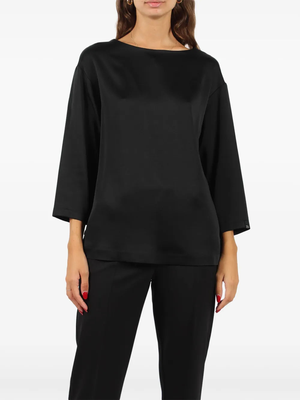 Satin-Weave Top