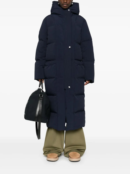 + Quilted Down Coat