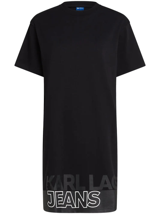 Logo-Print Dress