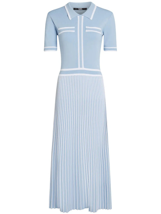 Essential Pleated Knitted Dress